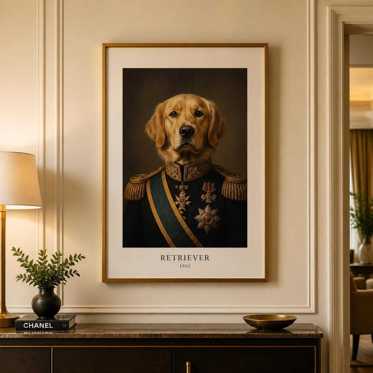 Affiche d'art — aperçu du format